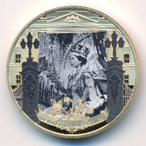 Gibraltar, 1/2 кроны, 