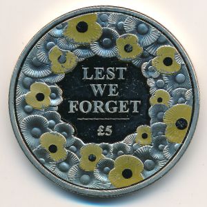 Jersey, 5 фунтов, 