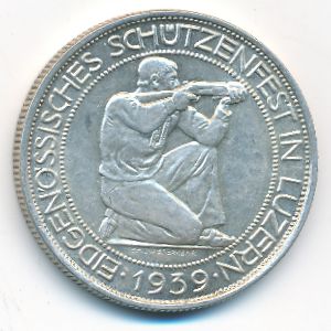 Switzerland, 5 франков, 