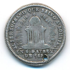 Bolivia, 1 соль, 
