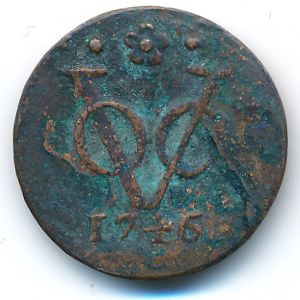 Нидерландская Индия, 1 дуит (1746 г.)