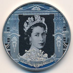 Gibraltar, 1/2 кроны, 