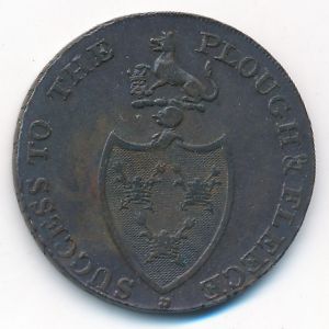 Great Britain, 1/2 пенни, 