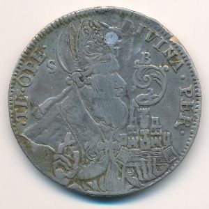 Рагуза, 1 таллеро (1743 г.)