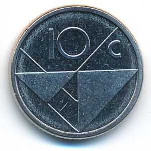 Аруба, 10 центов (2024 г.)