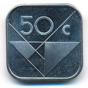 Аруба, 50 центов (2023 г.)
