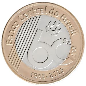 Brazil, 1 real, 2025