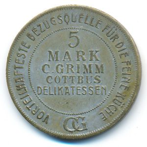 Германия, 5 марок ( г.)