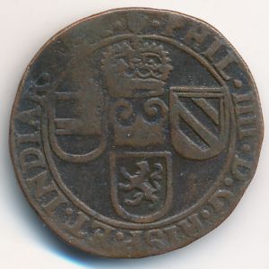 Испанские Нидерланды, 1 лиард (1643 г.)