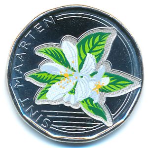 Синт-Мартен, 50 центов (2025 г.)