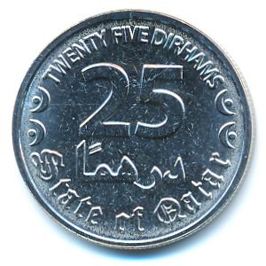 Qatar, 25 дирхам, 