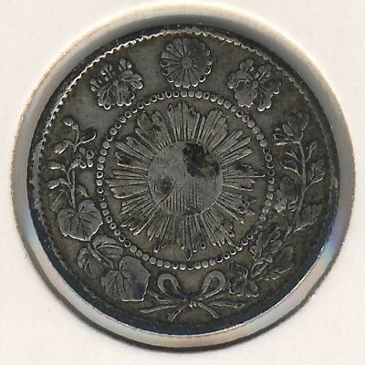 Japan, 10 sen, 1870