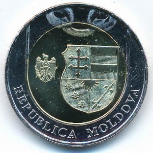 Moldova, 10 леев, 