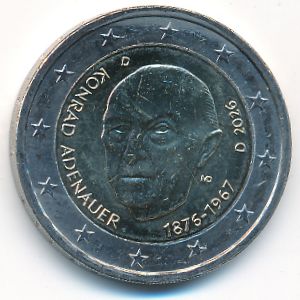 Germany, 2 euro, 2026