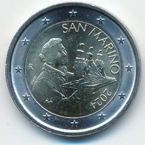 San Marino, 2 евро, 
