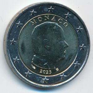 Monaco, 2 евро, 