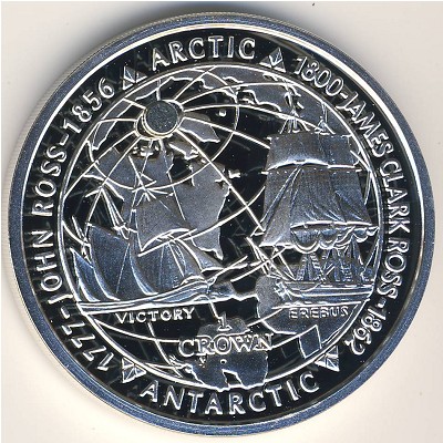 Falkland Islands, 1 crown, 2006