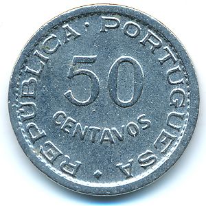 Guinea-Bissau, 50 сентаво, 