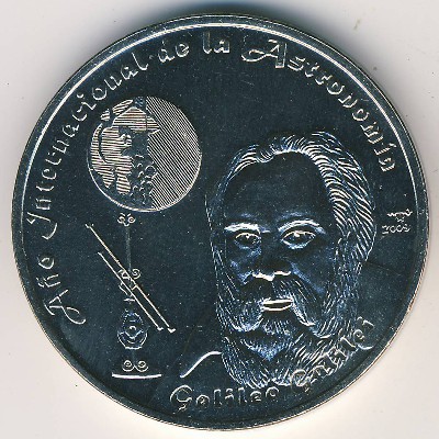 Cuba, 1 peso, 2009