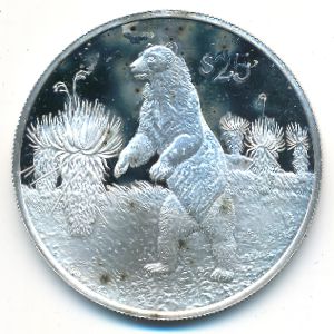 Виргинские острова, 25 долларов (1993 г.)