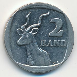South Africa, 2 рэнда, 