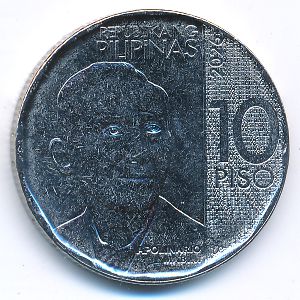 Филиппины, 10 песо (2026 г.)