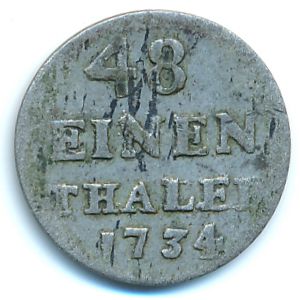 Prussia, 1/48 талера, 