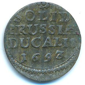 Prussia, 1 солид, 