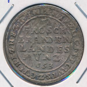Бранденбург, 1 грош (1653 г.)