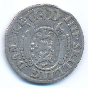 Denmark, 4 скиллинга, 
