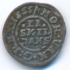 Denmark, 2 скиллинга, 