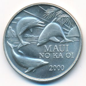Hawaiian Islands, 1 доллар, 
