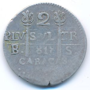 Каракас, 2 реала ( г.)