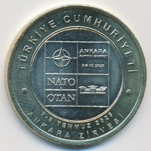 Турция, 5 лир (2026 г.)