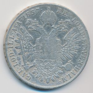 Ломбардия-Венеция, 1 талер (1837 г.)