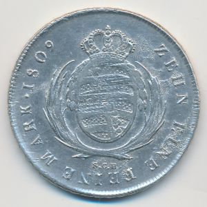 Saxony, 1 талер, 