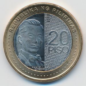 Philippines, 20 песо, 