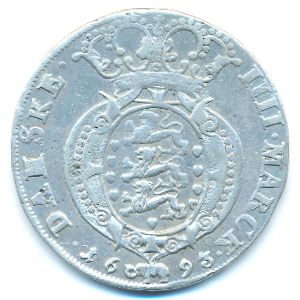 Denmark, 4 марки, 