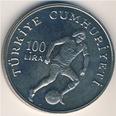 Turkey, 100 lira, 1982