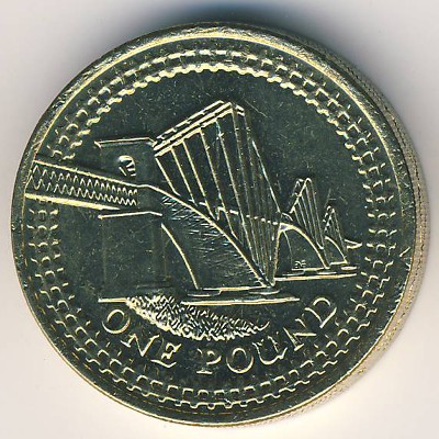 Great Britain, 1 pound, 2004