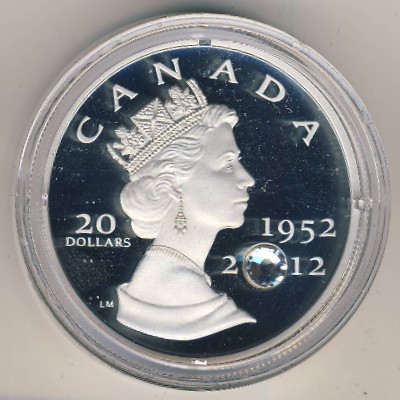 Canada, 20 dollars, 2012