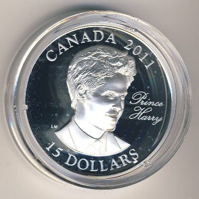 Canada, 15 dollars, 2011