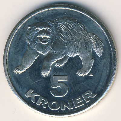 Greenland., 5 kroner, 2010