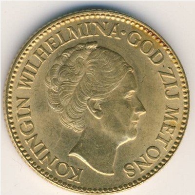 Netherlands, 10 gulden, 1925–1933