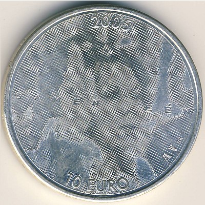 Netherlands, 10 euro, 2005