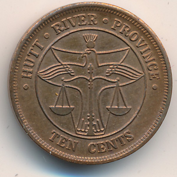 Хатт Ривер., 10 центов (1977 г.)