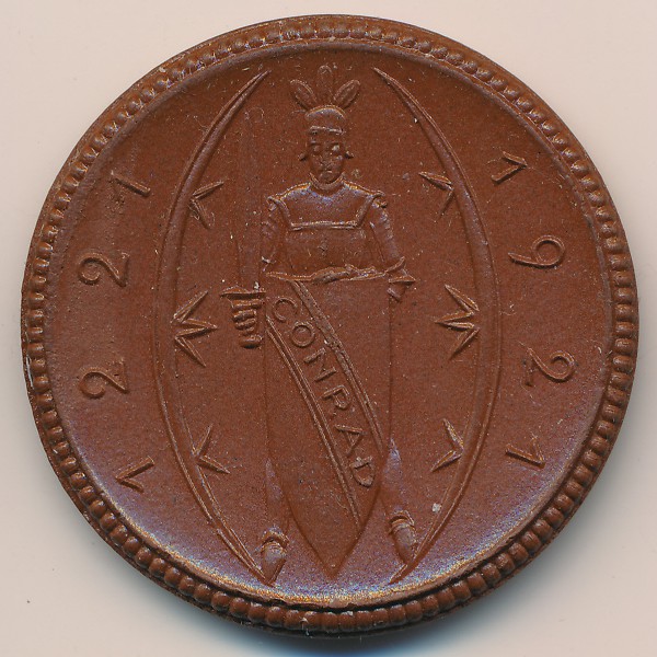 Нотгельды., Медаль (1921 г.)