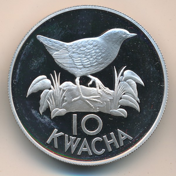 Замбия, 10 квача (1986 г.)
