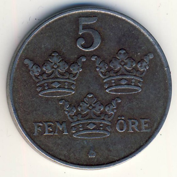 Швеция, 5 эре (1944 г.)