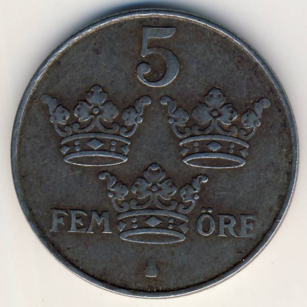 Швеция, 5 эре (1948 г.)